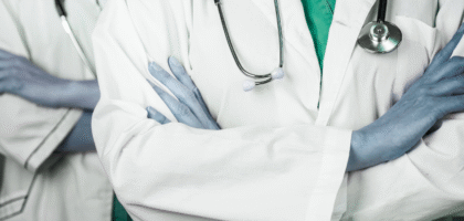 two doctors side by side