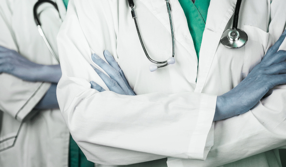 two doctors side by side